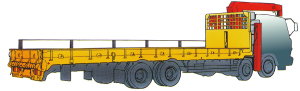 建機運搬車